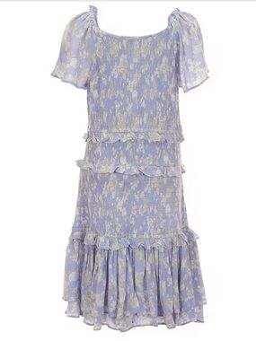 Chelsea & Violet Girls' Big Girls Daisy Smocked Dress